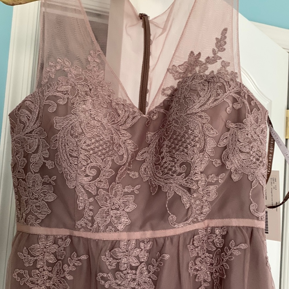 Jenny Yoo NWT Lace overlay dress